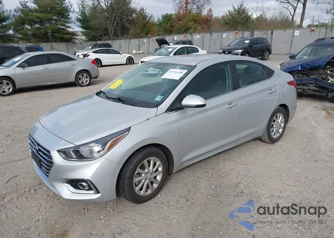 2022 Hyundai Accent Sel from USA, damaged, VIN 3KPC24A6XNE190048
